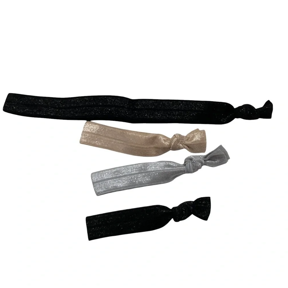 Tweezerman Water Bottle and Ribbon Hair Ties
